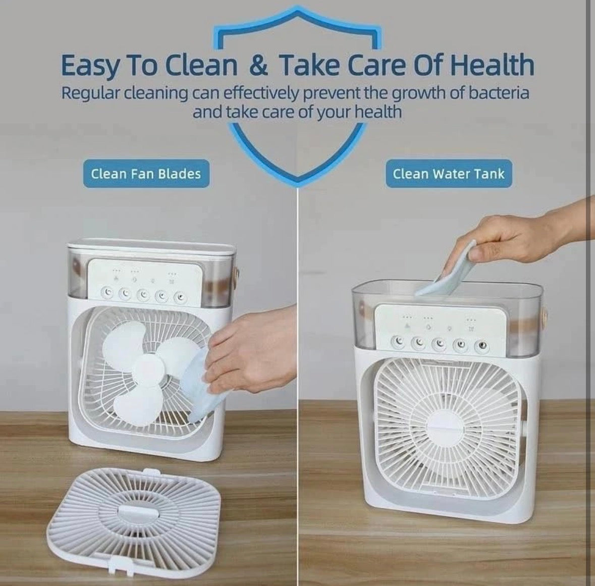 Mini air cooler fan
