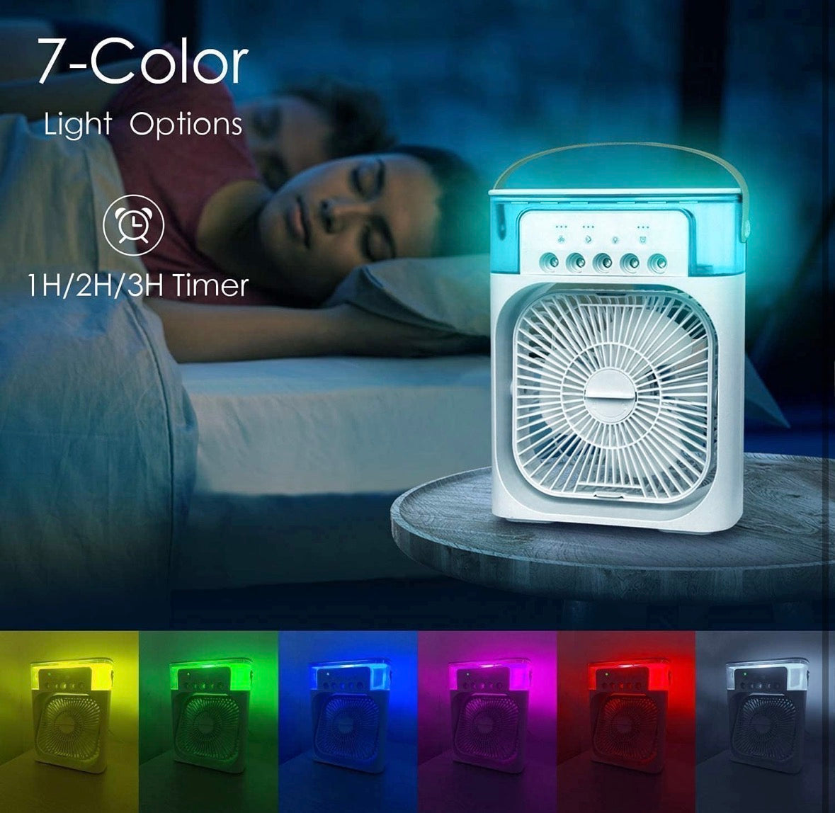 Mini air cooler fan